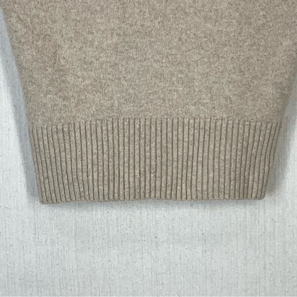 Nordstrom Signature - 100% Cashmere Split Turtleneck Sweater - Size Small - Picture 10 of 13